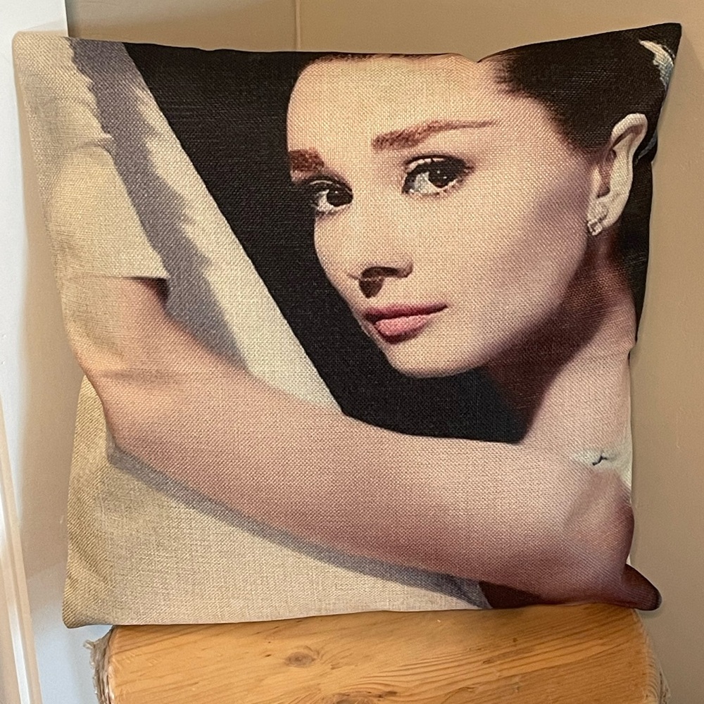 Chic Portrait Accent Pillow